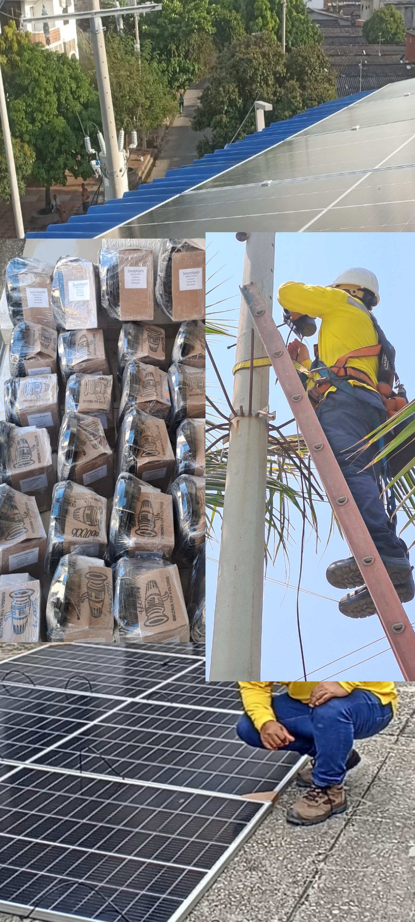 Sistema de seguridad electrónica en Barranquilla - Alarmas y control de acceso
